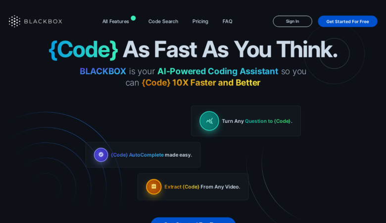 useblackbox.io : {Code} As Fast As You Think