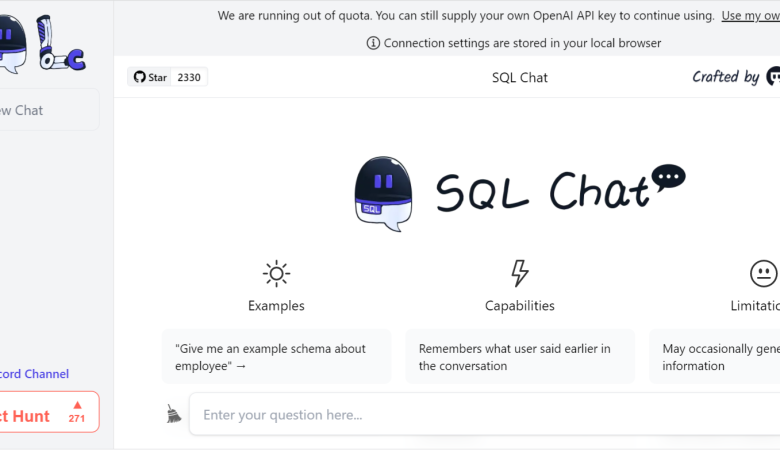 Effortless SQL Mastery: SQLChat.ai - Natural Language Interface