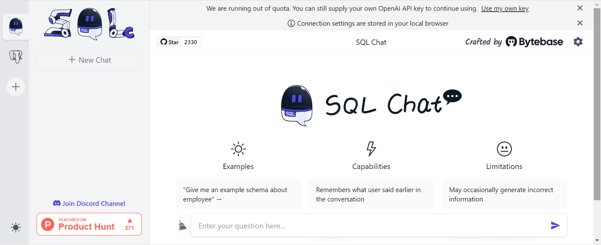 Effortless SQL Mastery: SQLChat.ai - Natural Language Interface