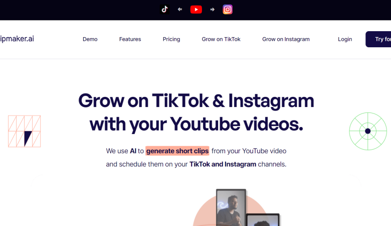 Clipmaker.ai: Supercharge Your TikTok and Instagram Growth