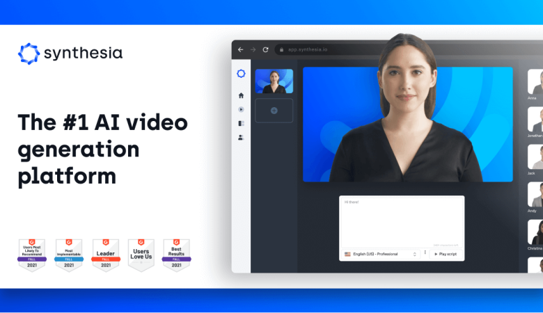 Synthesia.io: Create Professional Videos in Minutes