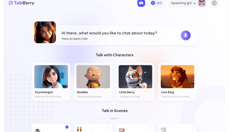 Unlock Fluency: TalkBerry.ai - AI-Powered Language Learning Companion