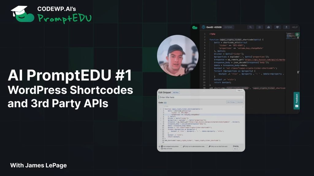 Simplify WordPress Development with AI-Powered CodeWP