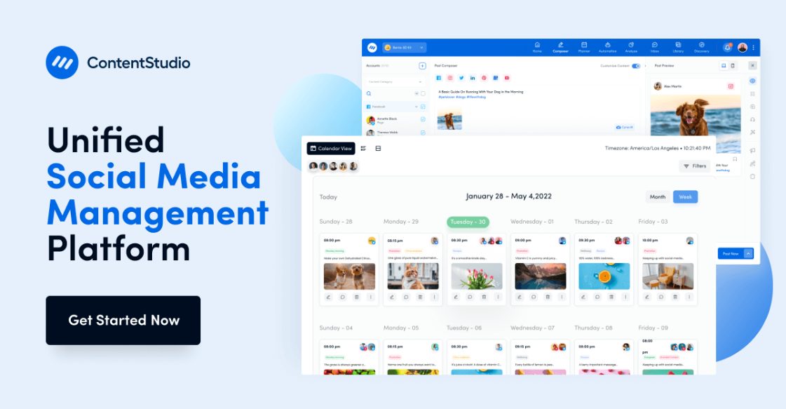 Optimizing Social Media Campaigns with ContentStudio Platform