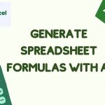 Generate and Understand Spreadsheet Formulas with AI