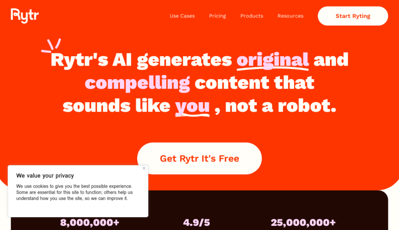 Rytr: The Catalyst for Content Creation Innovation