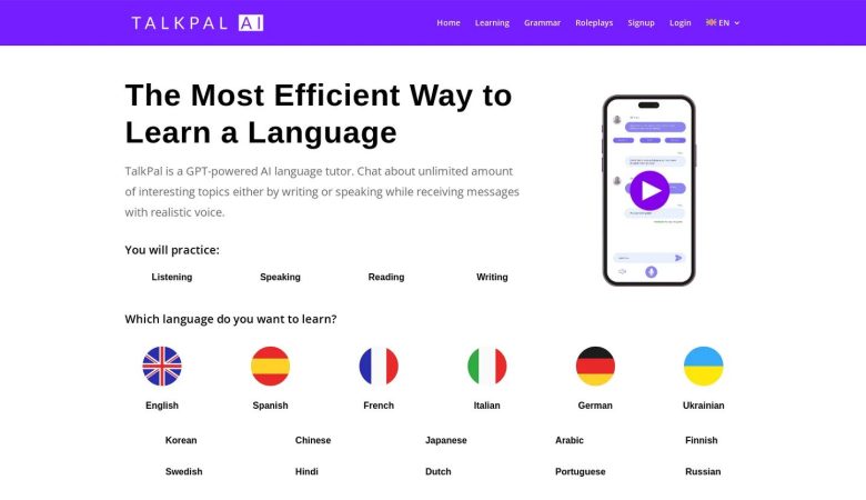 Maximize Language Learning Efficiency with TalkPal AI