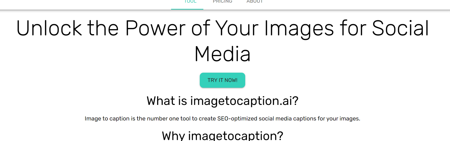 ImageToCaption.AI: Amplifying Power of Visual Content