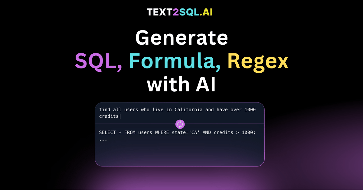 Your AI Partner for SQL Coding