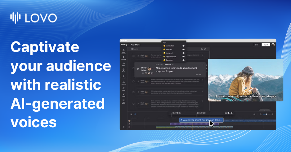 LOVO.AI: Crafting Compelling Narratives with AI Voices