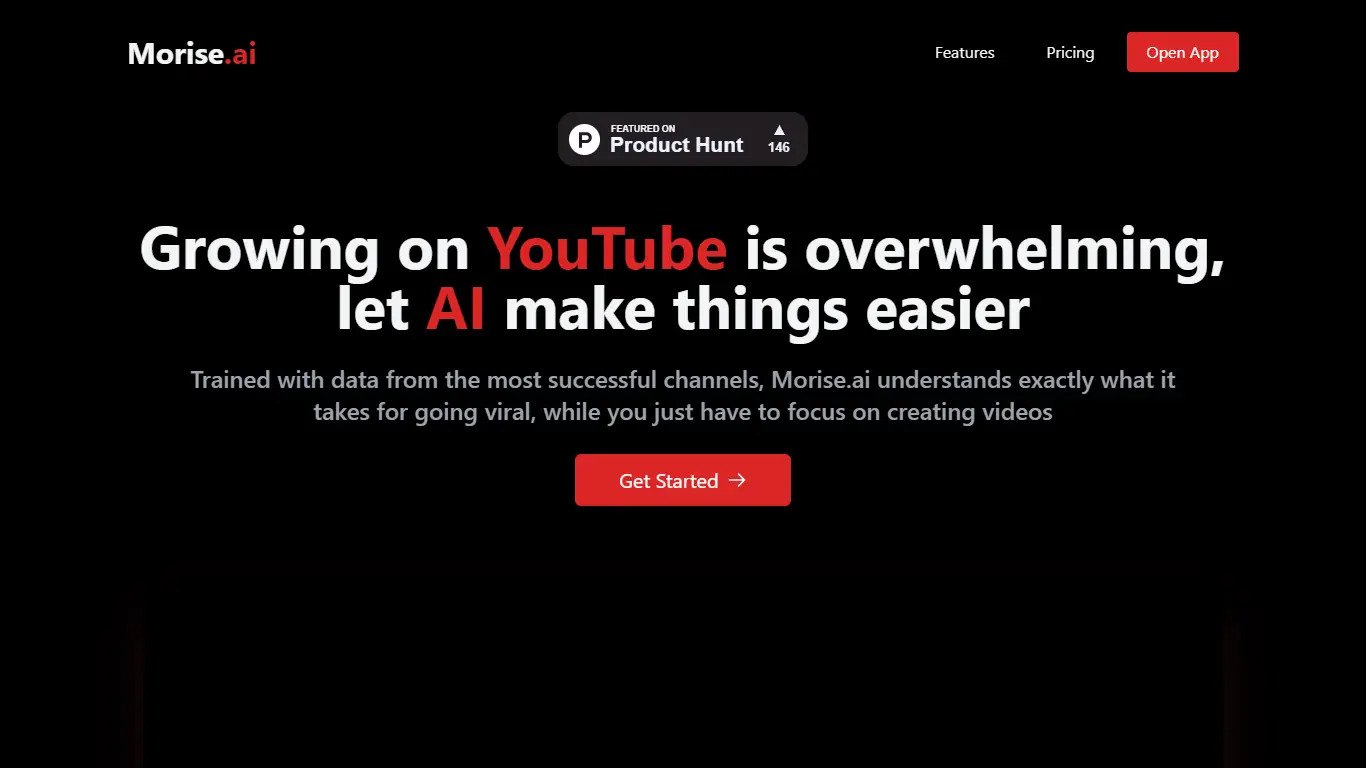 Morise.ai: Setting New Standards for YouTube Creators