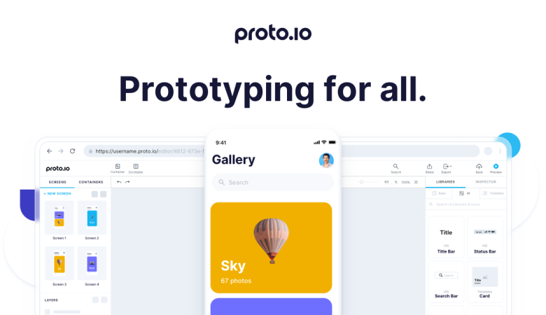 Proto.io – The All-Encompassing Prototyping Solution