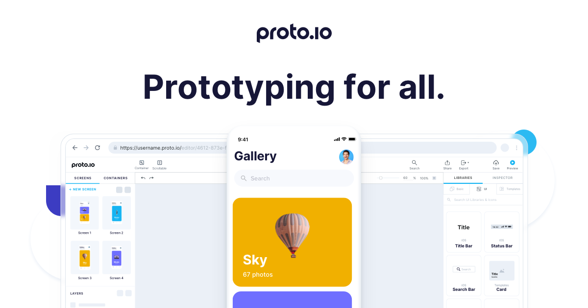 Proto.io – The All-Encompassing Prototyping Solution