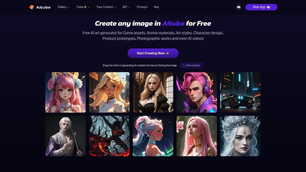 Aitubo.ai: Your Gateway to Boundless Creative Freedom