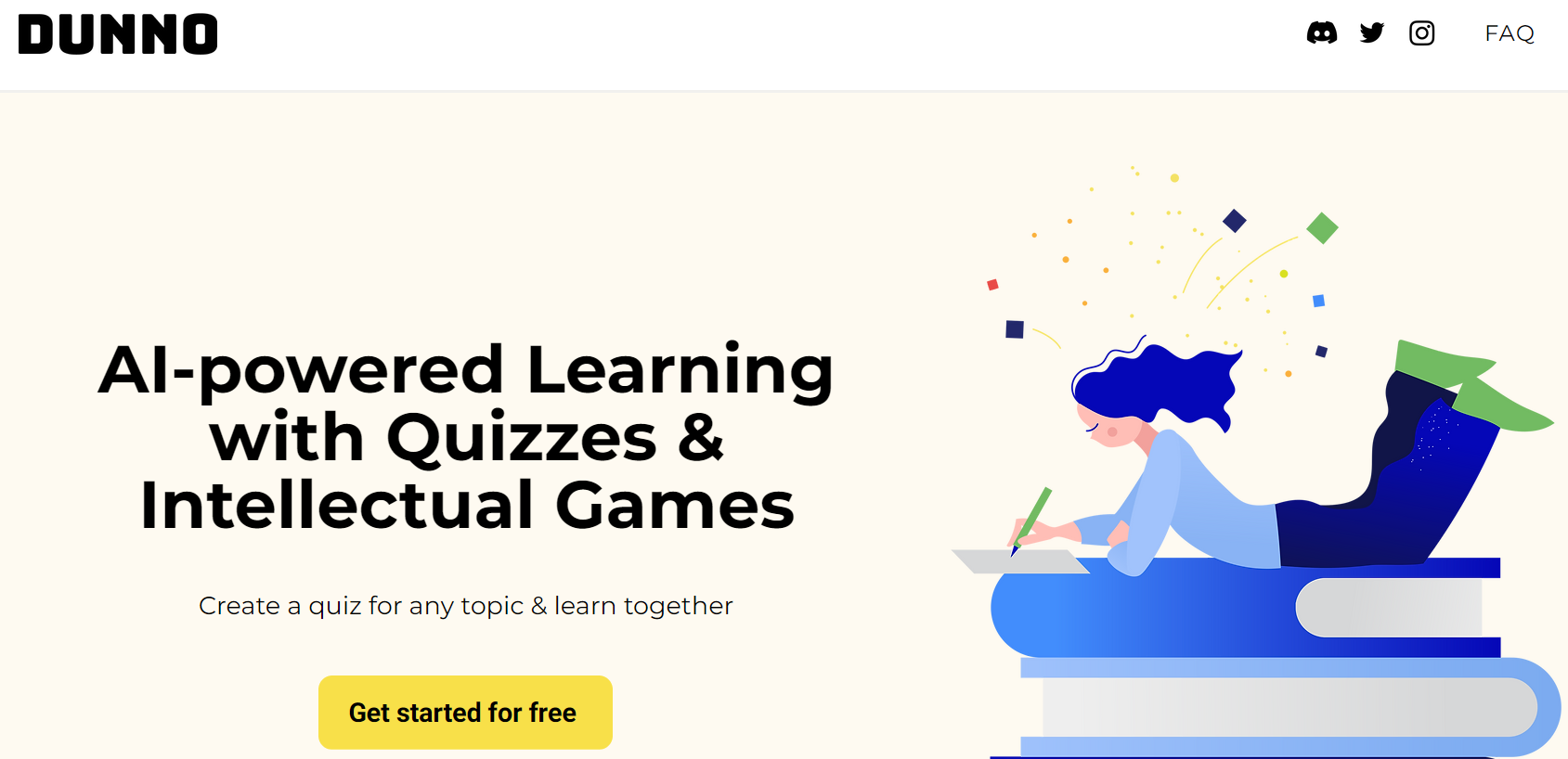 Elevate Learning & Fun with DUNNO's AI-Quizzes