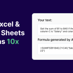Cerebral Sheets: Navigate Complexity with Sheet+ Formula Sorcery