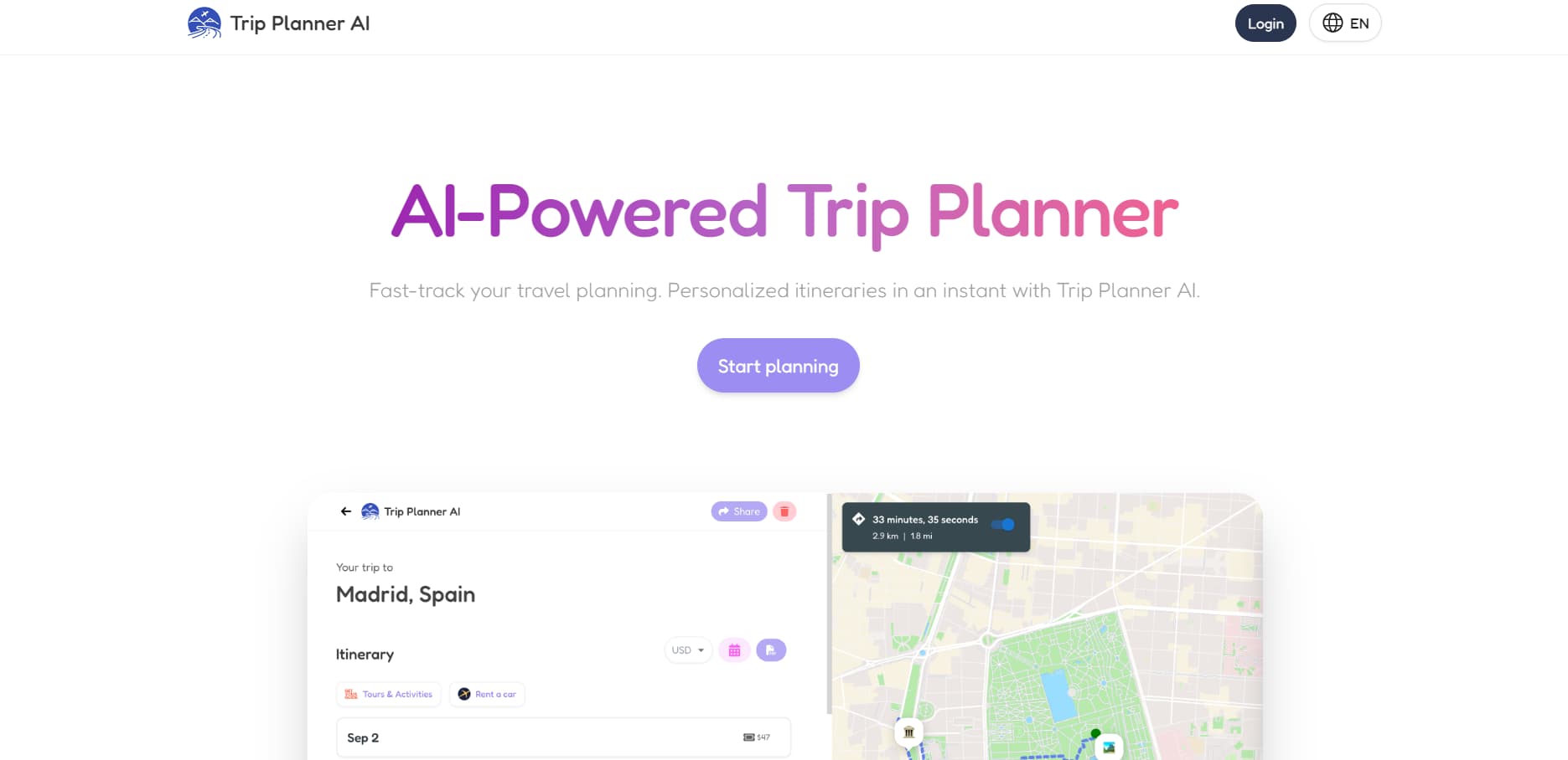 Plan, Personalize, Optimize: The Power of Trip Planner AI