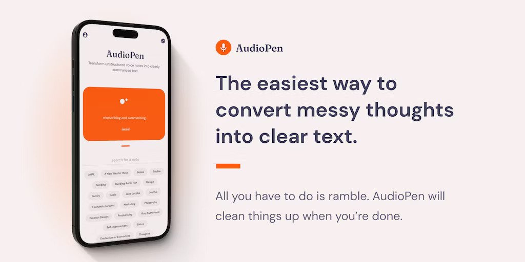 Voice Notes Transformed: Dive into AudioPen AI