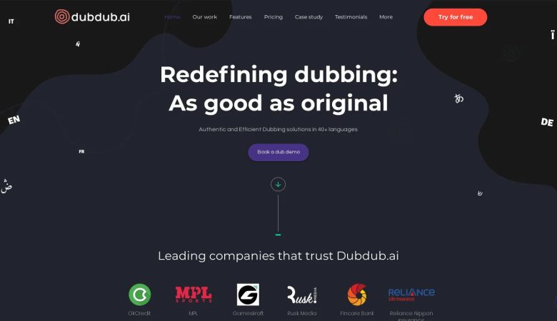 Dubdub.ai: Reshaping Narratives with AI Voices