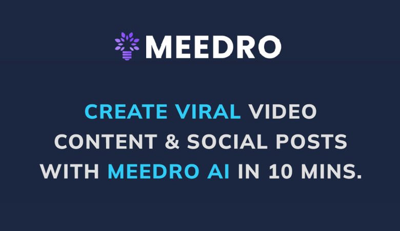 Meedro AI: Create Viral Videos & Engaging Social Posts in 10 Mins