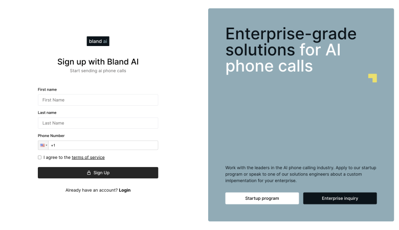Bland.ai: Crafting Conversational Excellence in Phone Calls