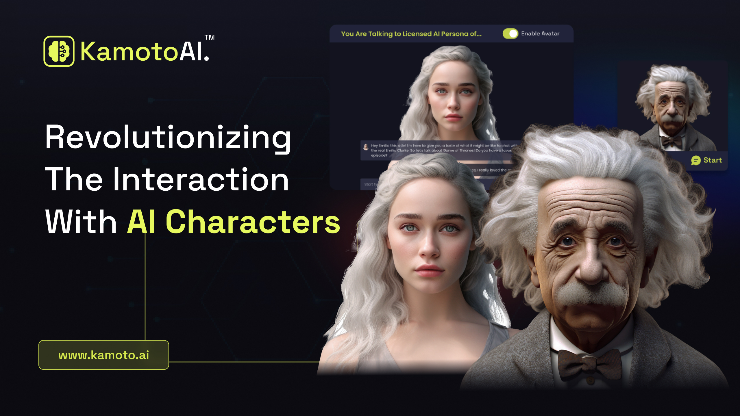 Kamoto.AI: Monetize with AI Characters Marketplace