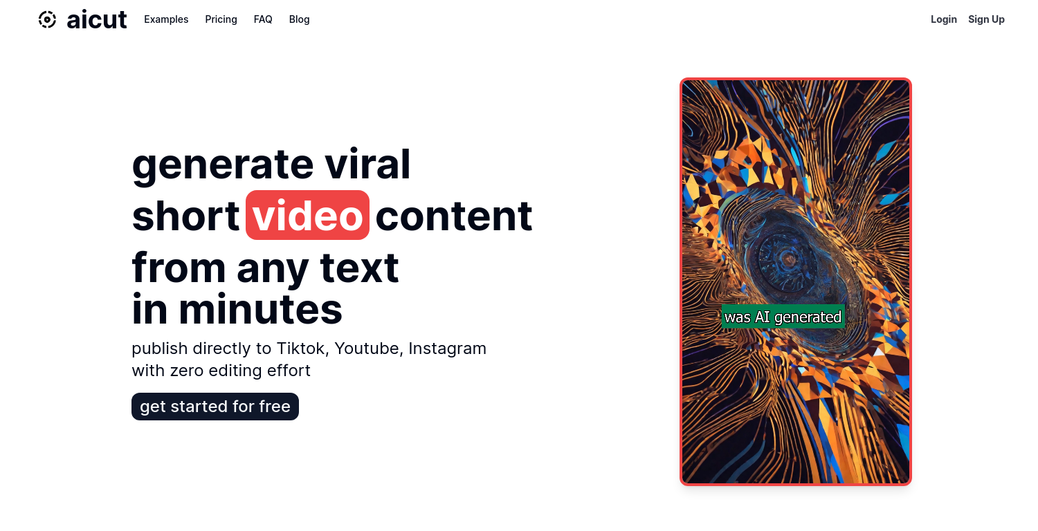 AICUT: Your Secret Weapon for Video Domination