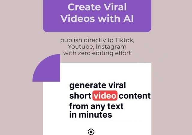 AI text to viral video generator