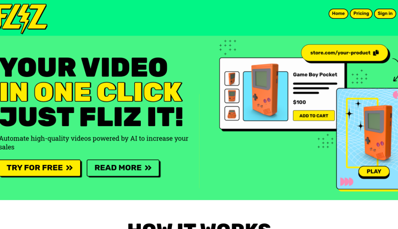 Fliz.ai: Accelerate Your Video Marketing Efforts with AI Technology