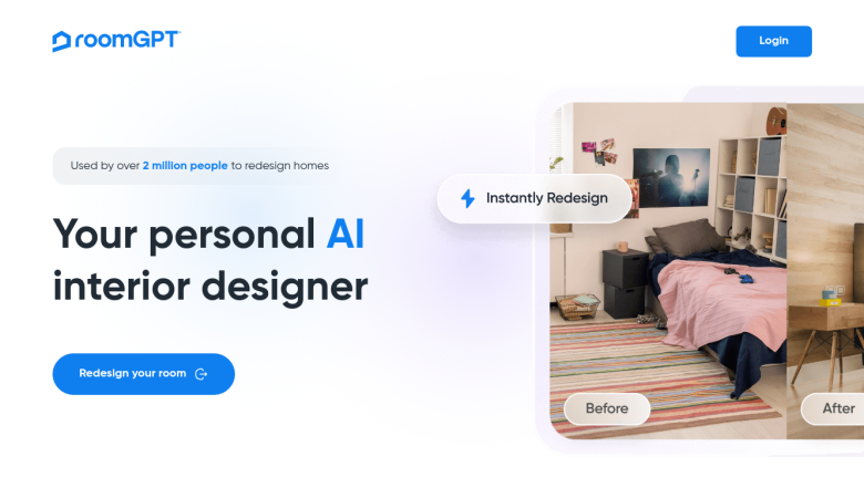 RoomGPT: AI Interior Designer for Seamless Space Redesign