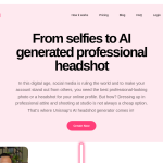 Unisnap.ai: AI Headshot Maker for Stunning Profiles