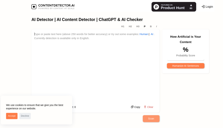 ContentDetector.AI: Empower Your SEO with AI Detection