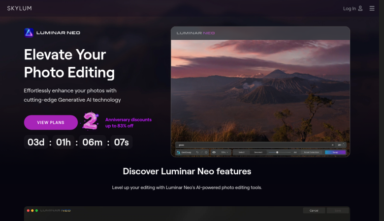 Luminar Neo: AI-Powered Editing for Spectacular Images