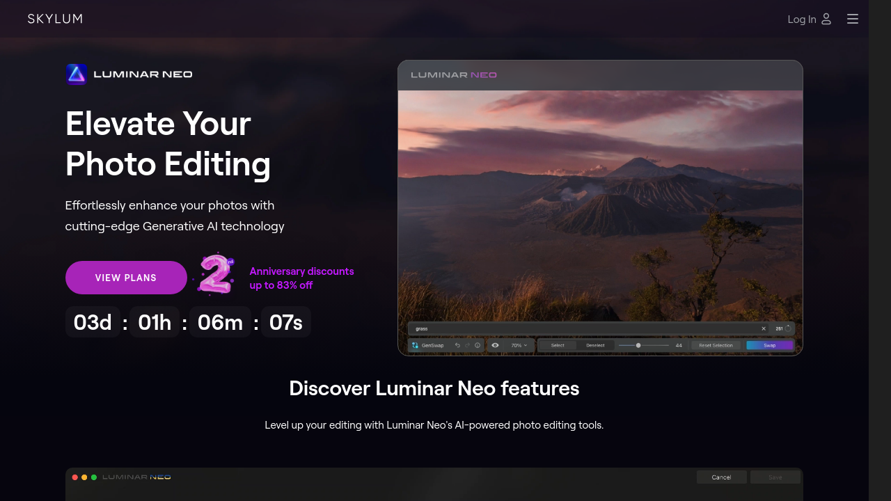 Luminar Neo: AI-Powered Editing for Spectacular Images