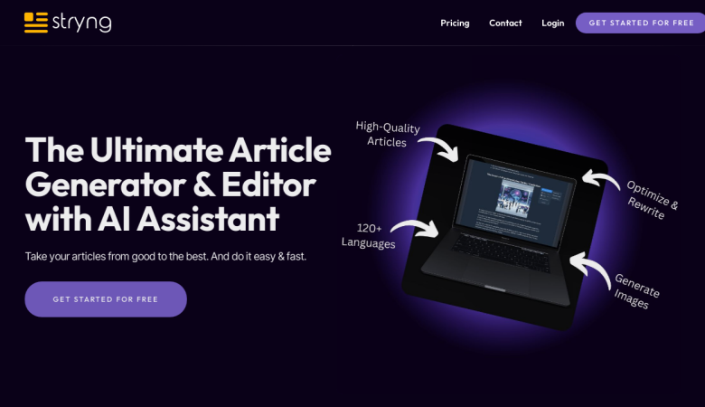 Stryng.io: Your Solution for SEO-Optimized Content Creation