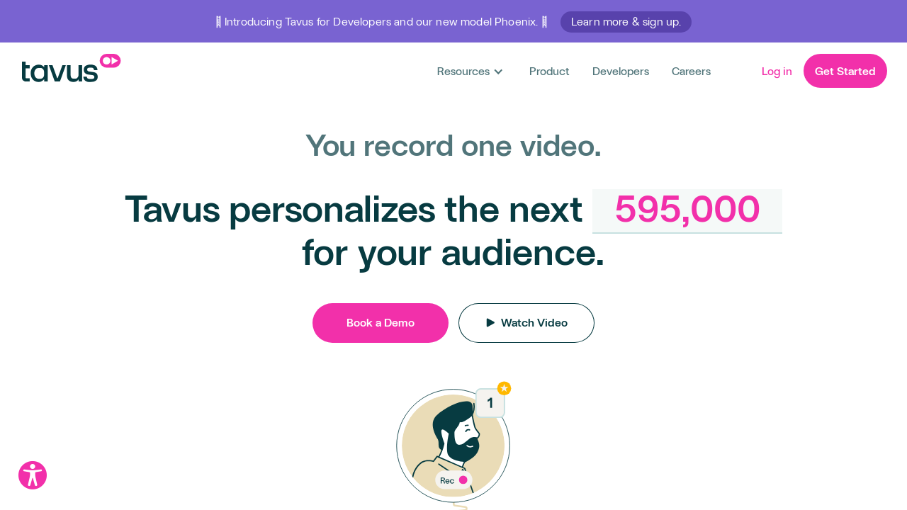 Tavus: AI-Powered Video Marketing for Authentic Connections