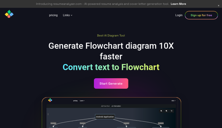 aiflowchart.io: Quick Text-to-Flowchart Conversion