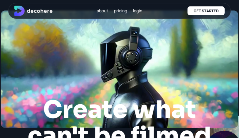 DecoHere: AI Platform Crafts Unlimited Video Creativity