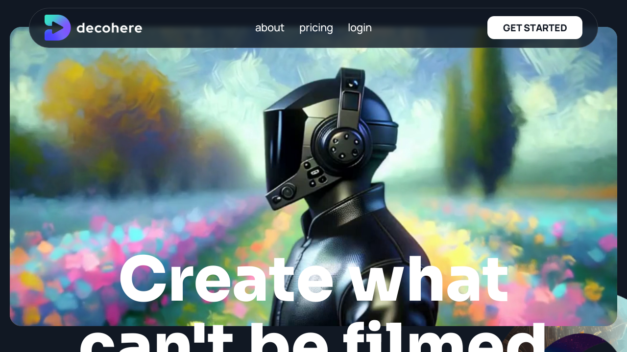 DecoHere: AI Platform Crafts Unlimited Video Creativity