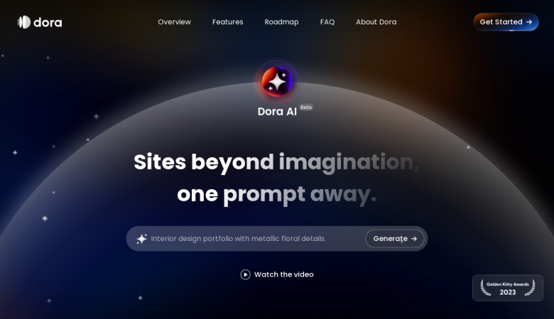 Dora AI: Instant Websites Tailored to Your Prompts