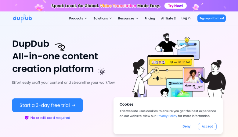 DupDub: AI-Powered Content Creation Suite Unveiled