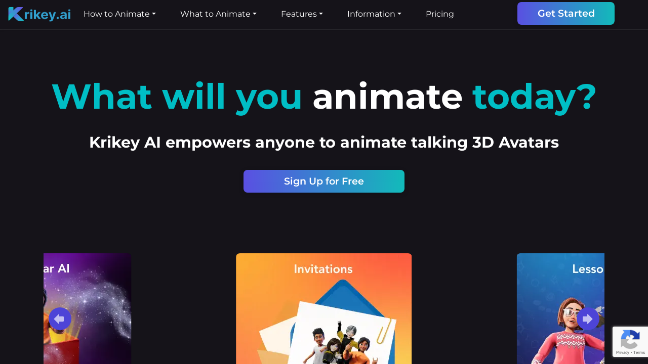 Krikey AI: Transforming 3D Avatars into Animations