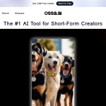 OSSA.AI: Transform Scripts into Engaging Videos Easily