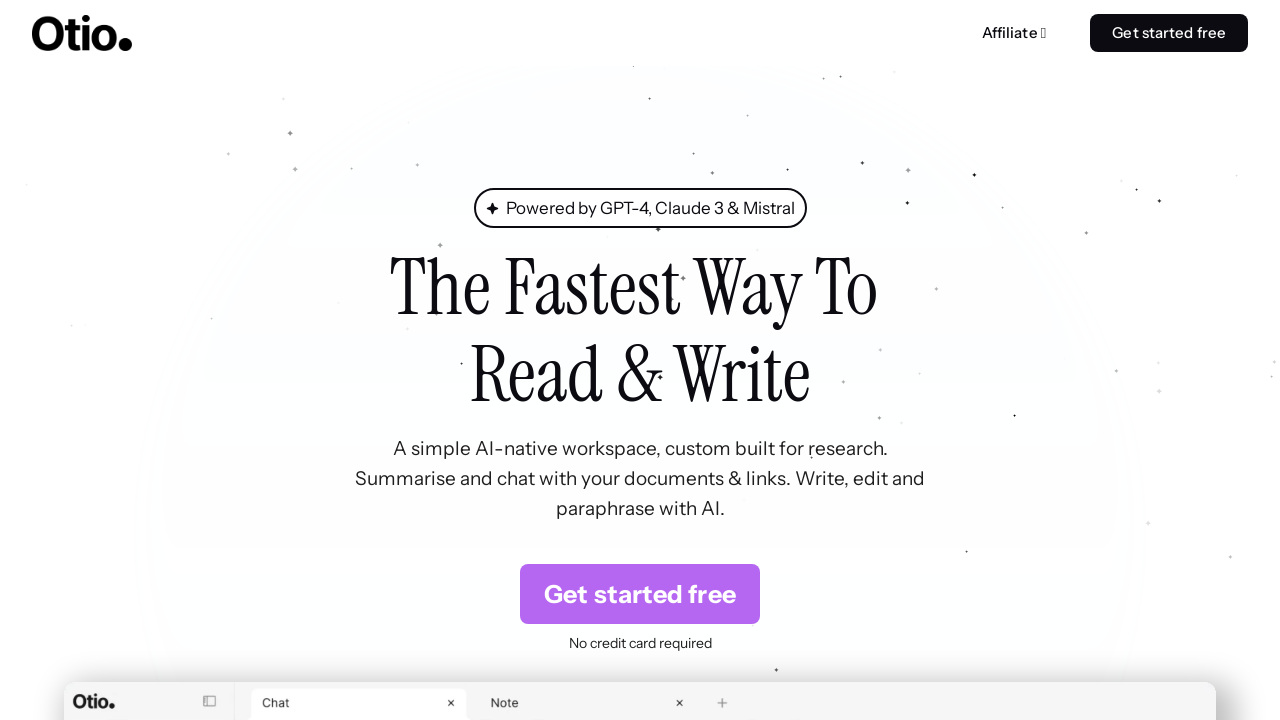 Otio.ai: Optimize Writing and Paraphrasing with AI