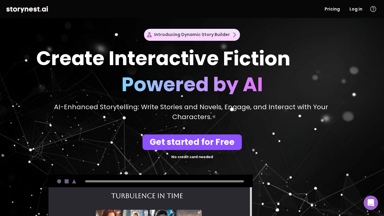 StoryNest.ai: Simplifying Character Building with AI Tools