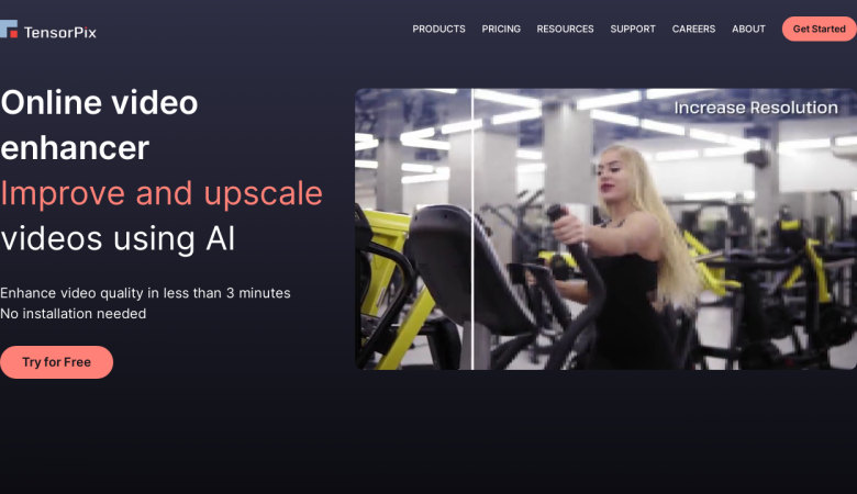TensorPix.AI: Enhance Videos with AI Upscaling