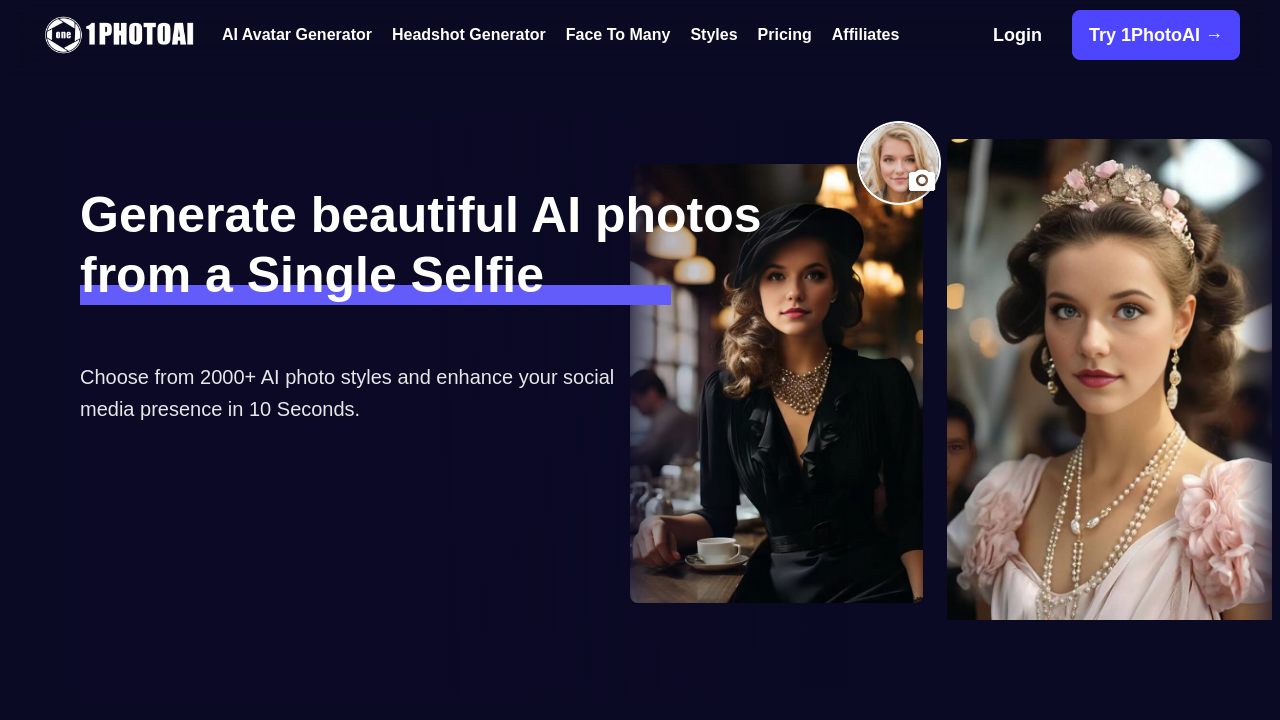 1PhotoAI: Transform Faces into Digital Identity