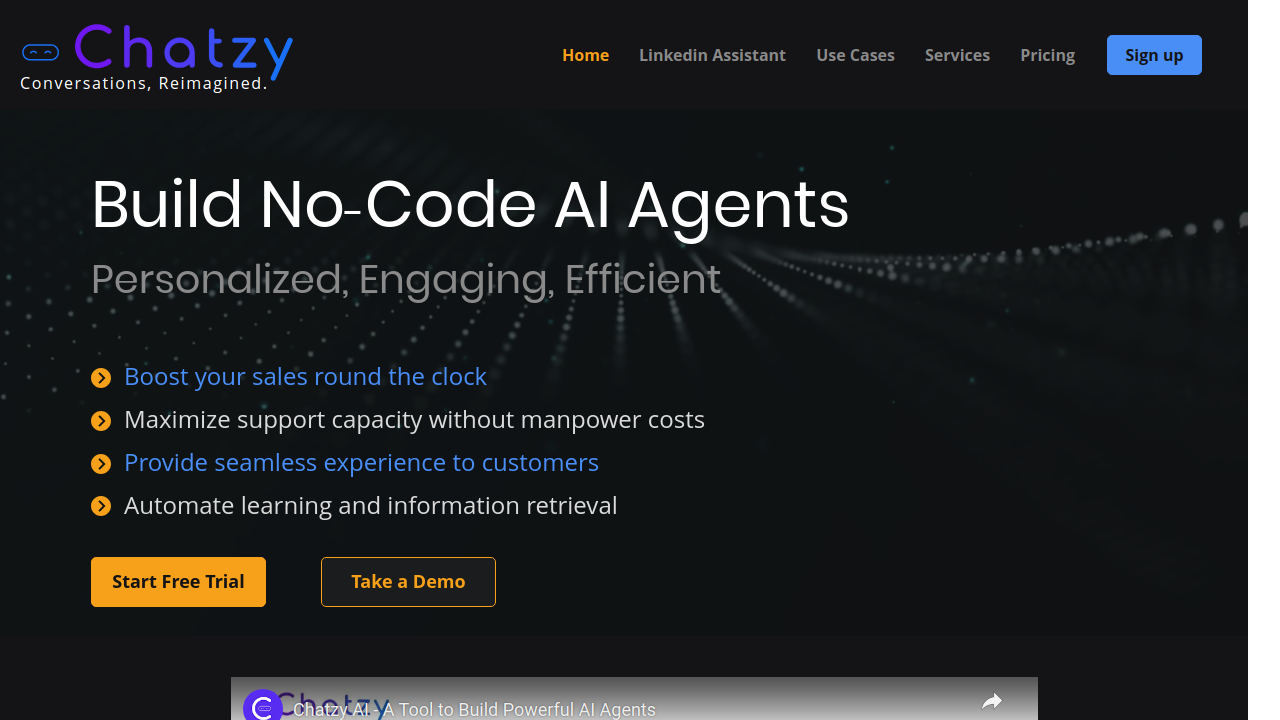 Chatzy.ai: Boost Sales & Support Efficiency with AI Agents