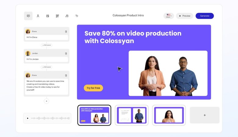 Colossyan: AI Video Platform for Interactive Learning Videos