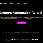 ContentBot.ai: AI Content Automation Tools